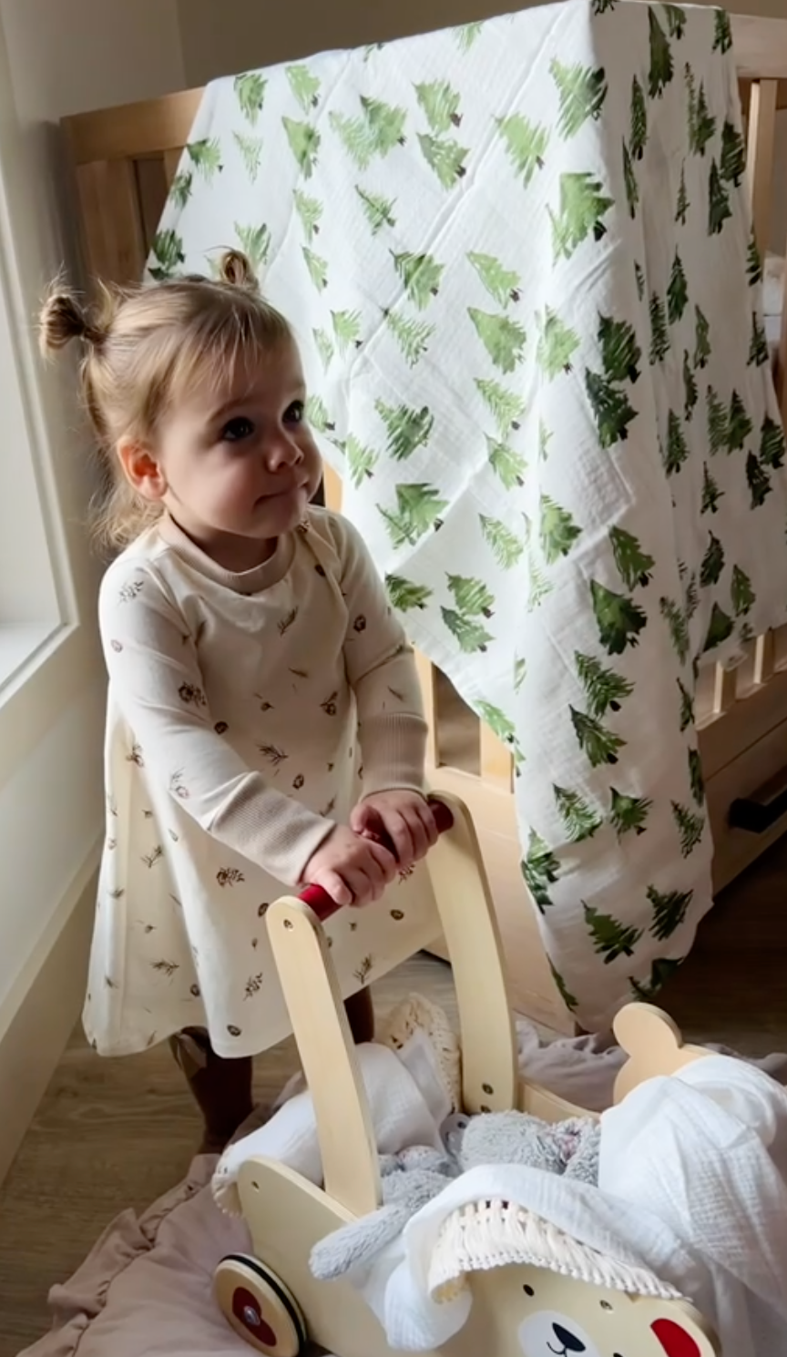 Little Oak Tree - Waffle Blanket