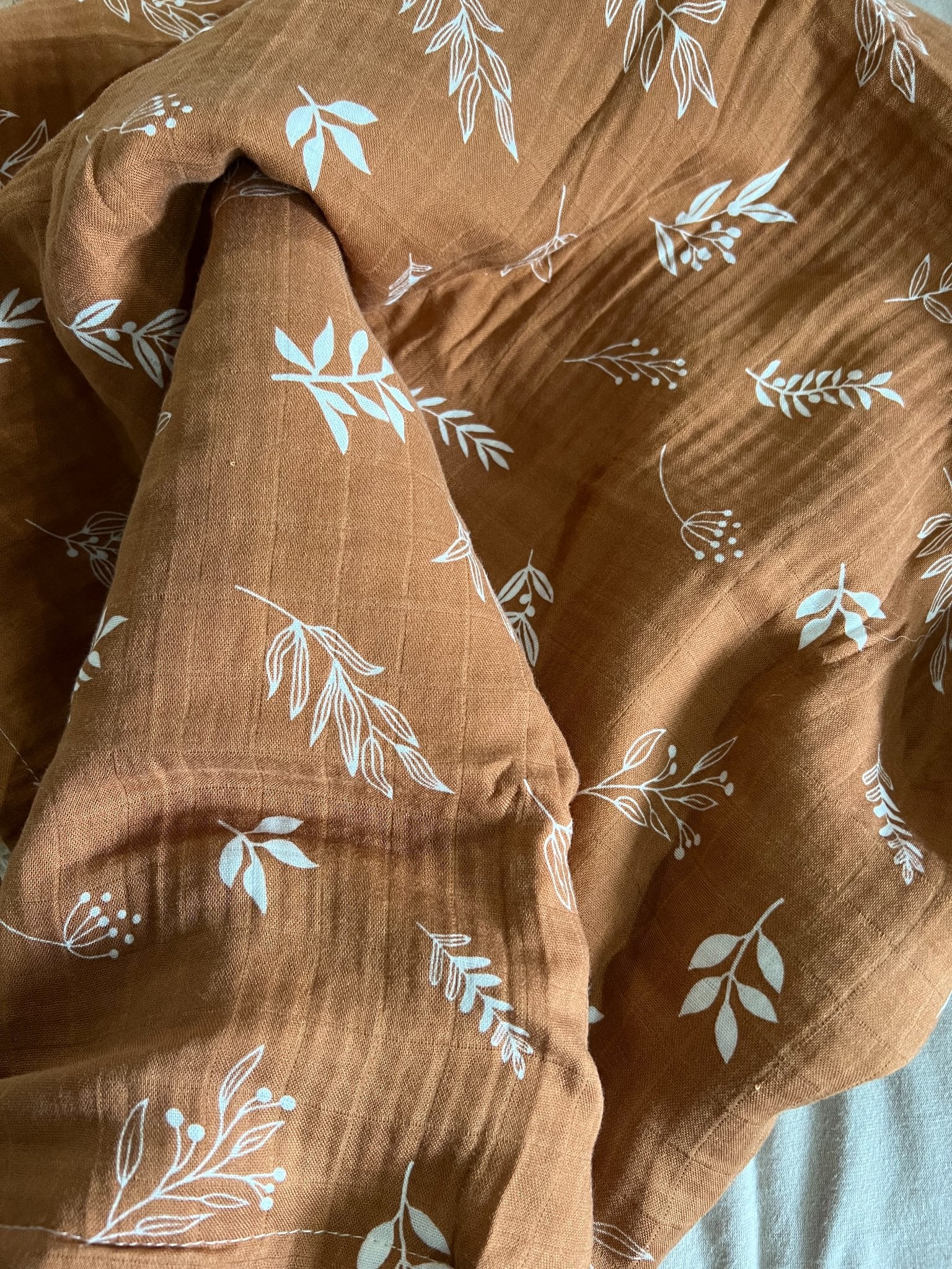 Little Oak Tree - Waffle Blanket