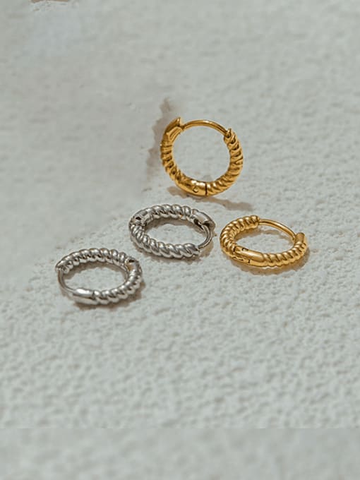 Moon Jewellery - Earrings - Stainless Steel/Plated Gold