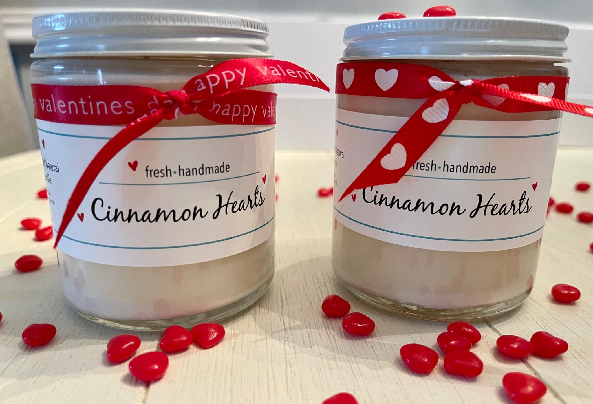 fresh.handmade - SOY WAX CANDLE - 8 OZ GLASS - 1