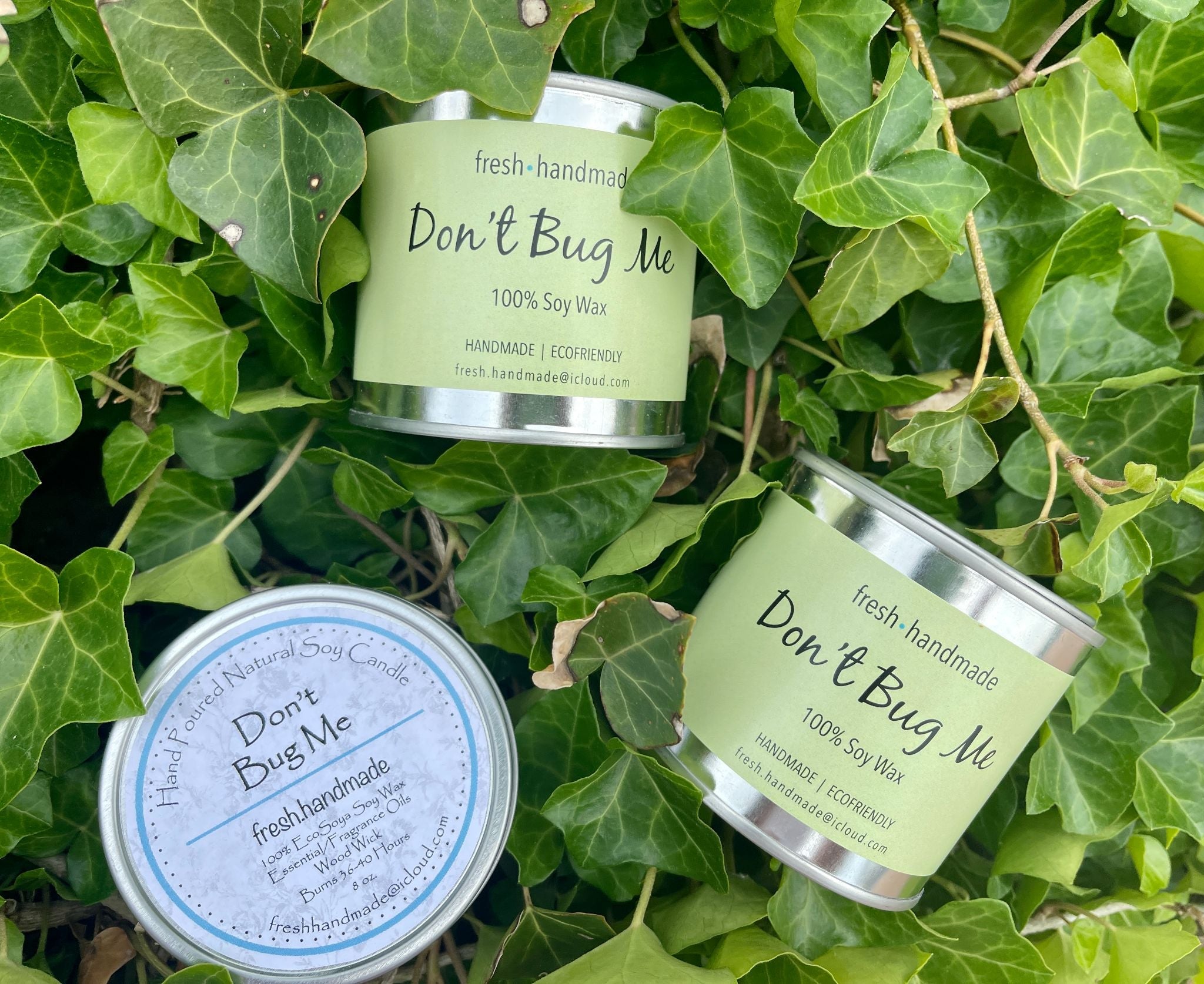 fresh.handmade - SOY WAX CANDLES - 1